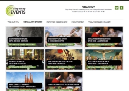 singalongevents.nl wordpress website home pagina voorbeeld 2018