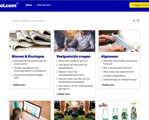 wordpress webdesign sponsoredproducts.bol.com