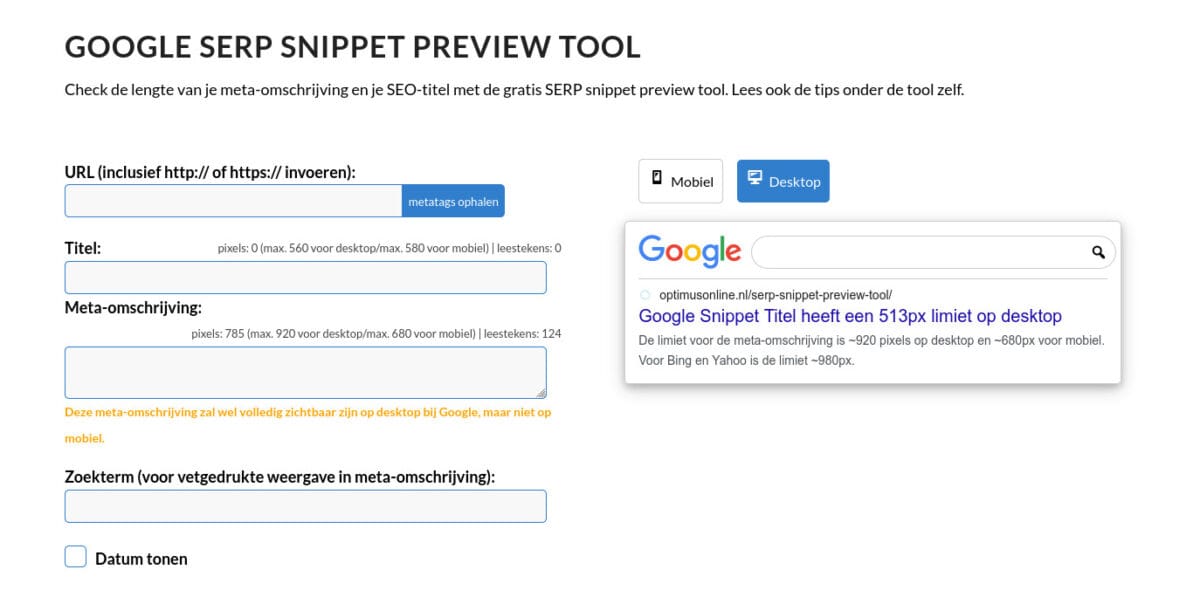 google-SERP snippet preview tool-2023 google-SERP snippet preview tool-2023