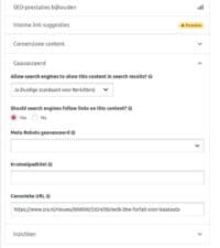 Wordpress Sra Nieuws Plugin Seo Canonical